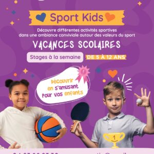 Stage Sports Kids Enfants
