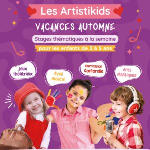 Les Artistikids - Toussaint 2026