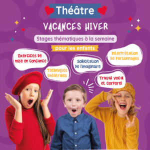 Stages Théâtre Enfants Hiver 2026